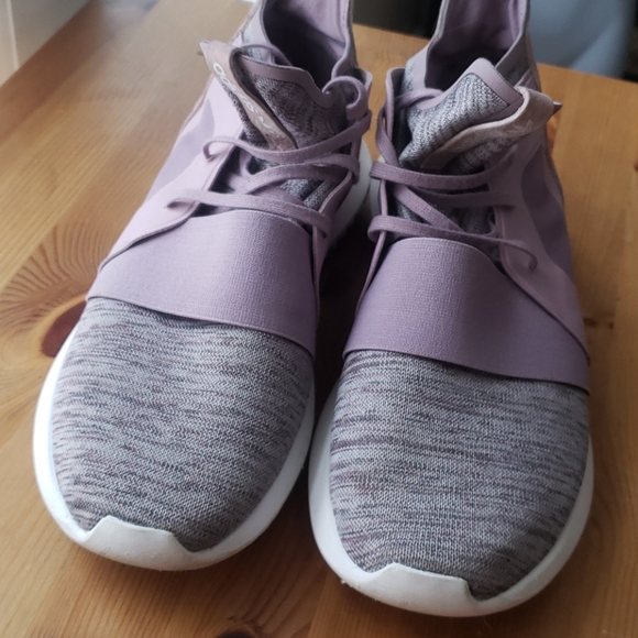 ADIDAS tubular purple sneakers tennis shoes - Picture 9 of 10